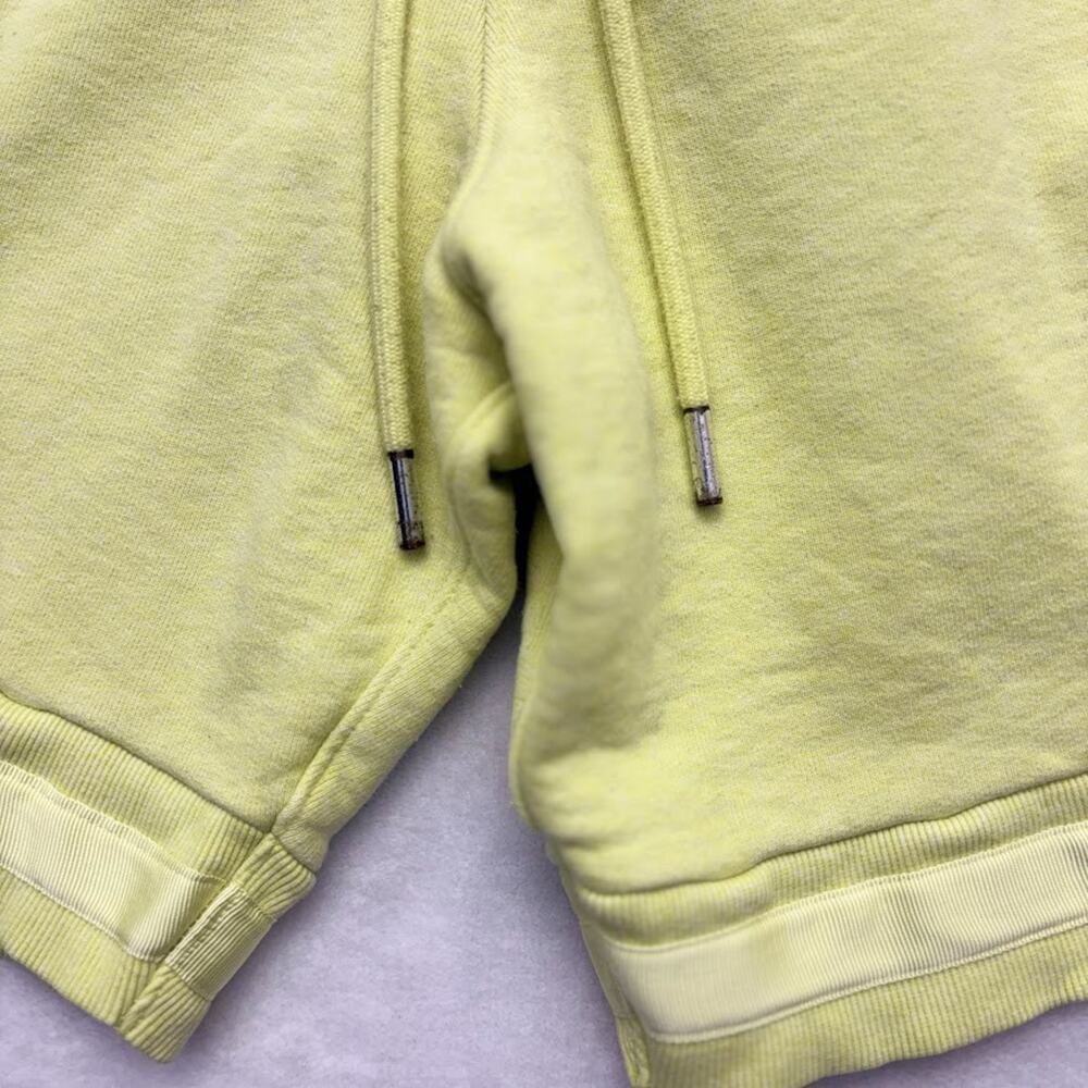 Jordan Black Cat Diamond Fleece Shorts AV5017-335 Luminous Green Mens Size M - Picture 5 of 13